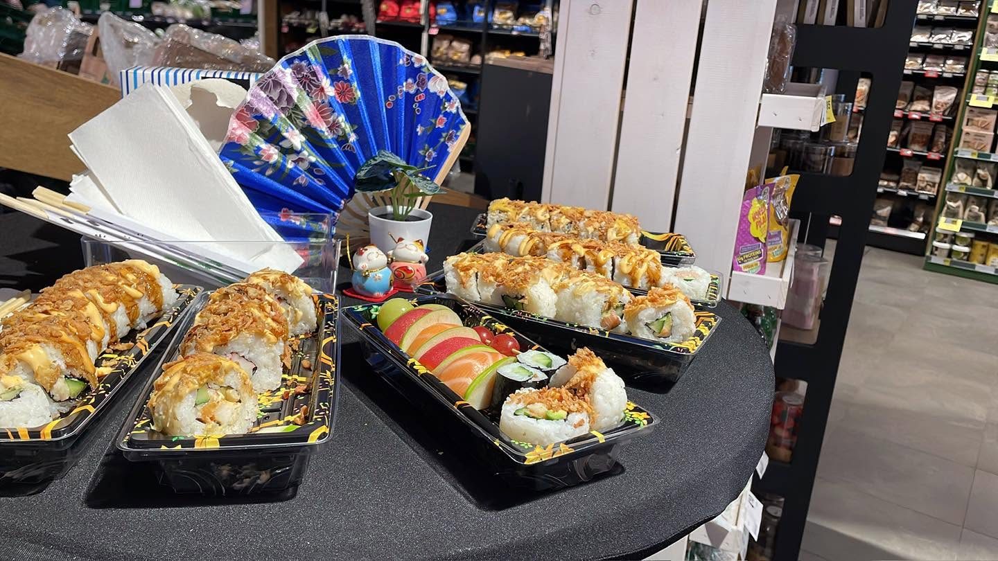 Sushi rolls van Bonaparte Daily